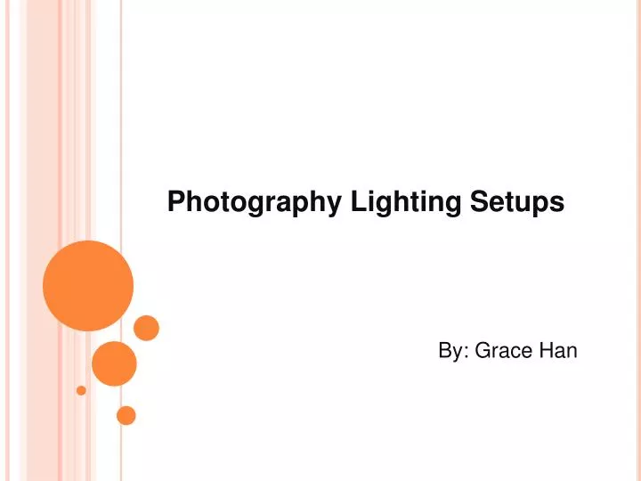 photography lighting setups by grace han