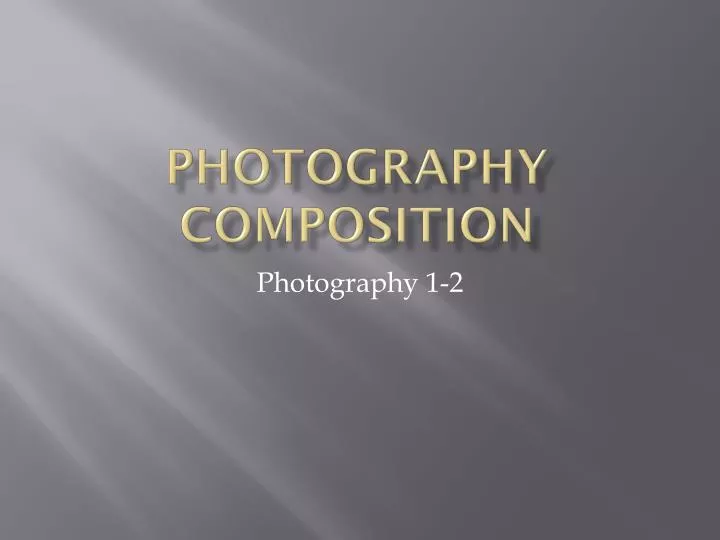photography composition