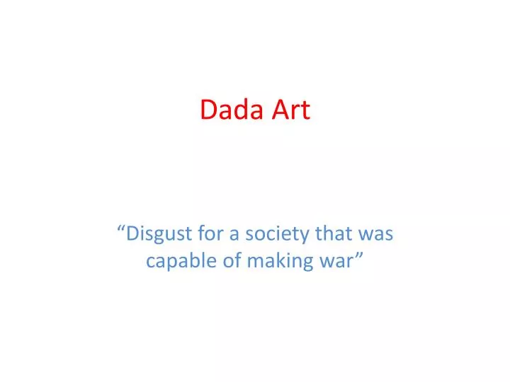 dada art