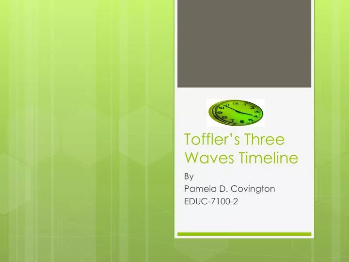 toffler s three waves timeline