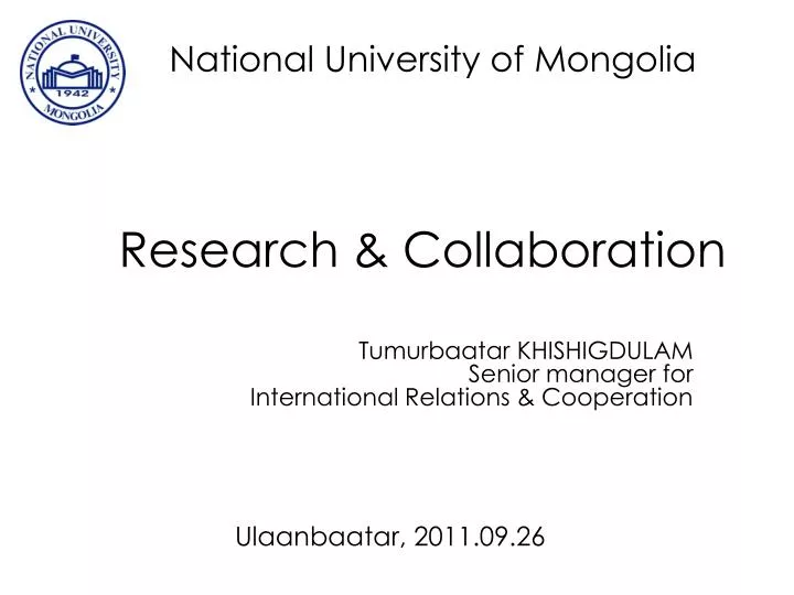 research collaboration