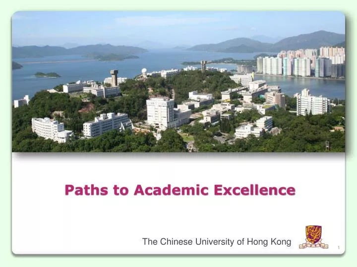 paths to academic excellence
