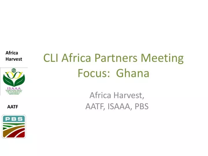 cli africa partners meeting focus ghana
