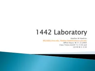 1442 Laboratory