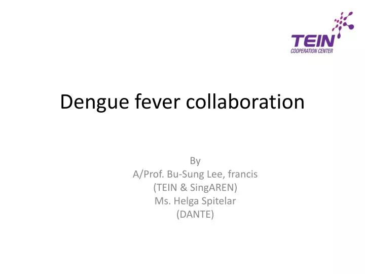 dengue fever collaboration