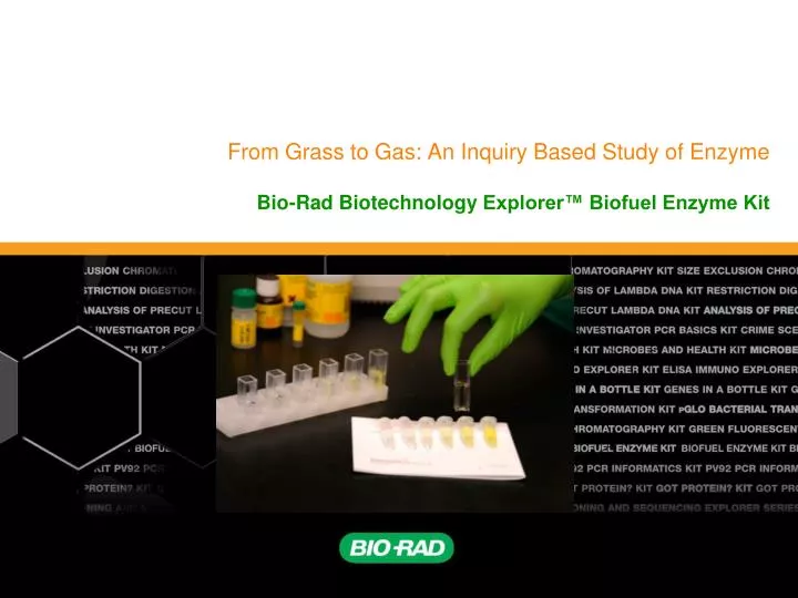 from grass to gas an inquiry based study of enzyme