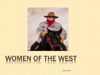 Women of the west