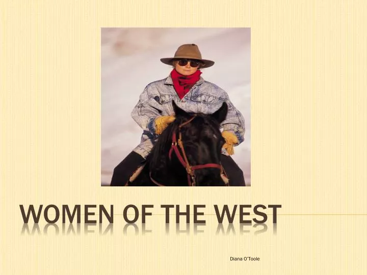 women of the west