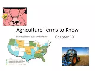 Agriculture Terms to Know