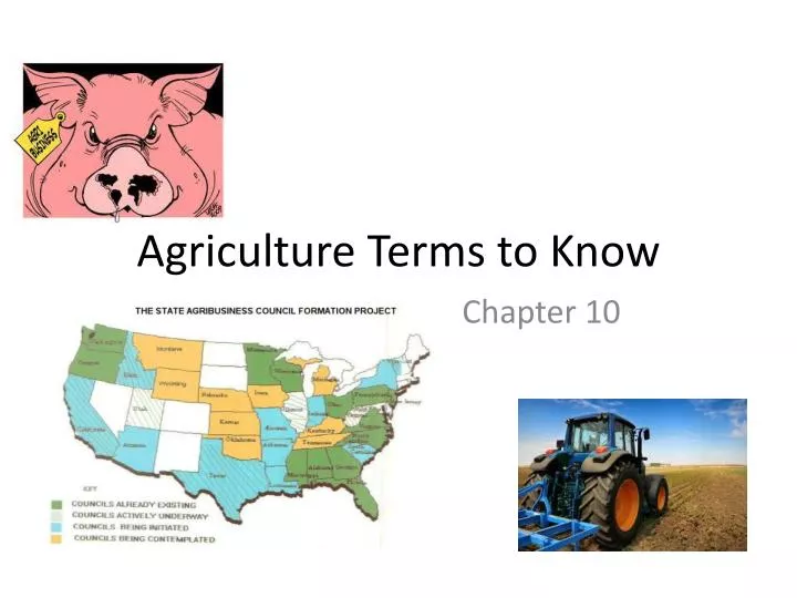agriculture terms to know