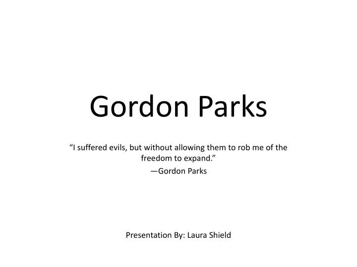 gordon parks