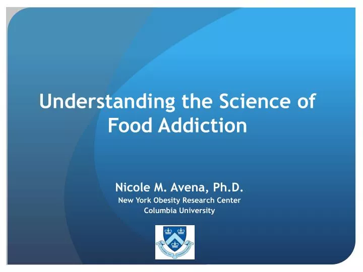 understanding the science of food addiction