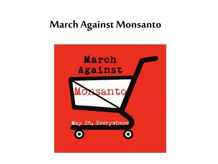 march against monsanto