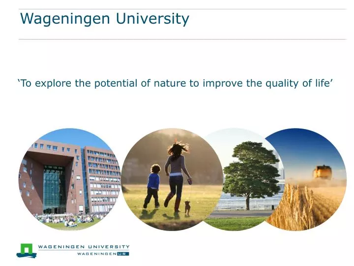 wageningen university