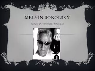 Melvin Sokolsky