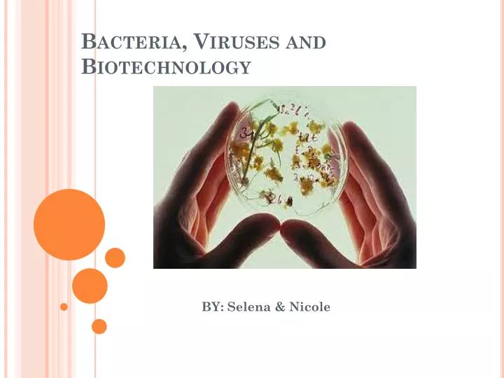 bacteria viruses and biotechnology