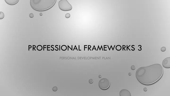 professional frameworks 3