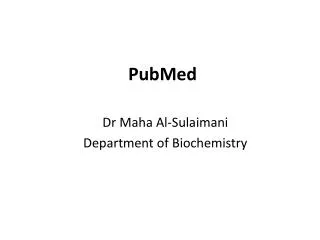 PubMed