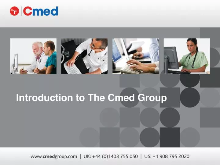 introduction to t he cmed group