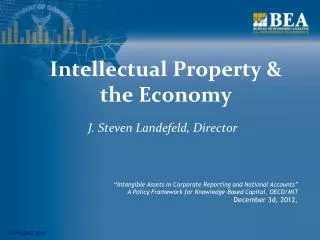 Intellectual Property &amp; the Economy