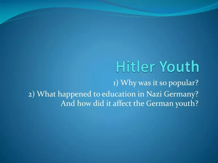 hitler youth