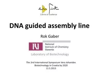 DNA guided assembly line