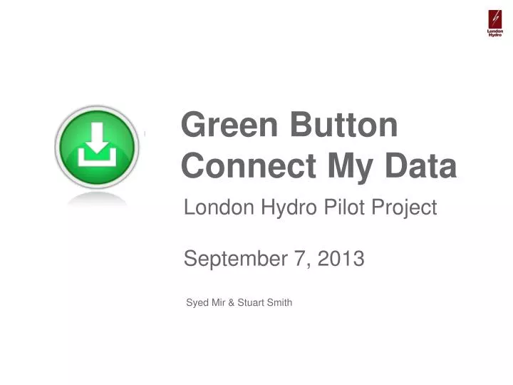 green button connect my data
