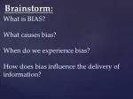 Brainstorm: - slide 1