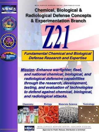 Chemical, Biological &amp; Radiological Defense Concepts &amp; Experimentation Branch
