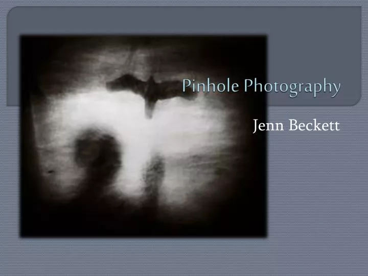 pinhole photography