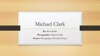 Michael Clark