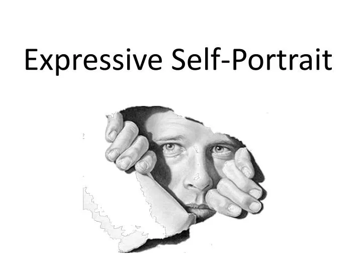 expressive self portrait