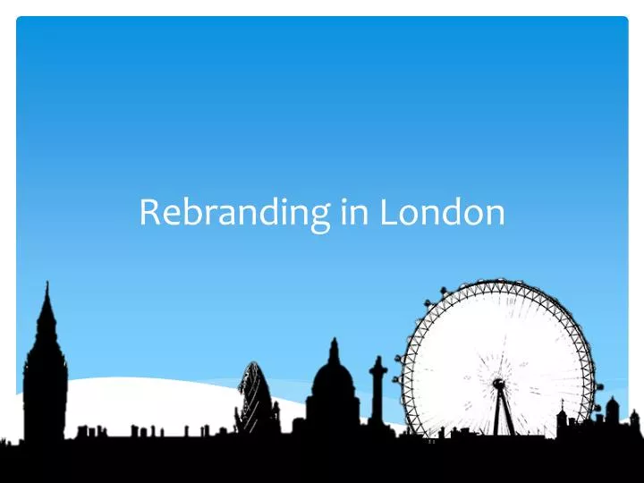 rebranding in london