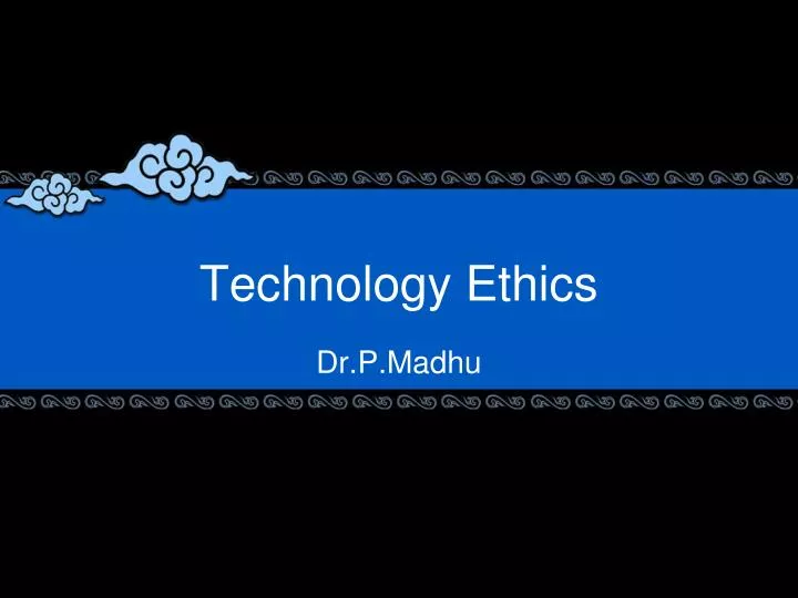 technology ethics
