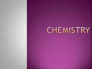 chemistry