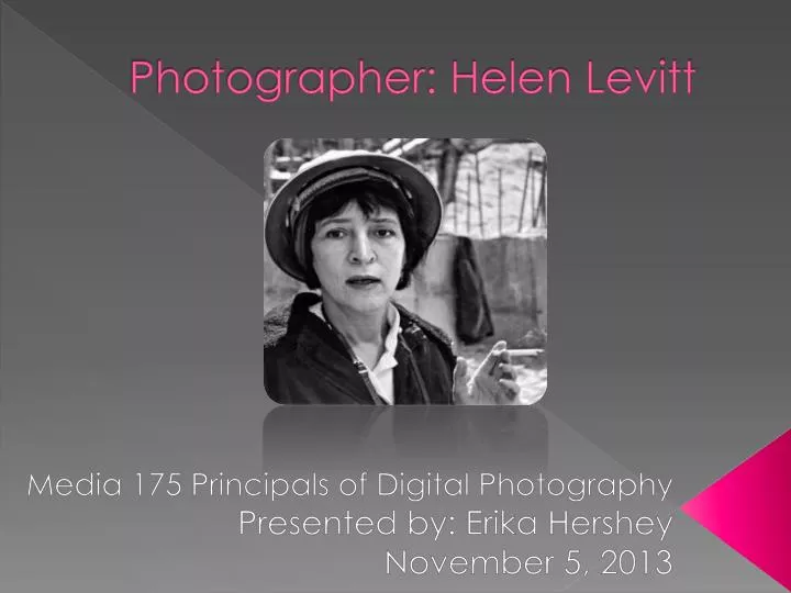 photographer helen levitt