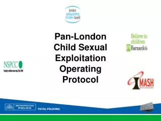 Pan-London Child Sexual Exploitation Operating Protocol