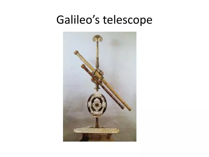 galileo s telescope