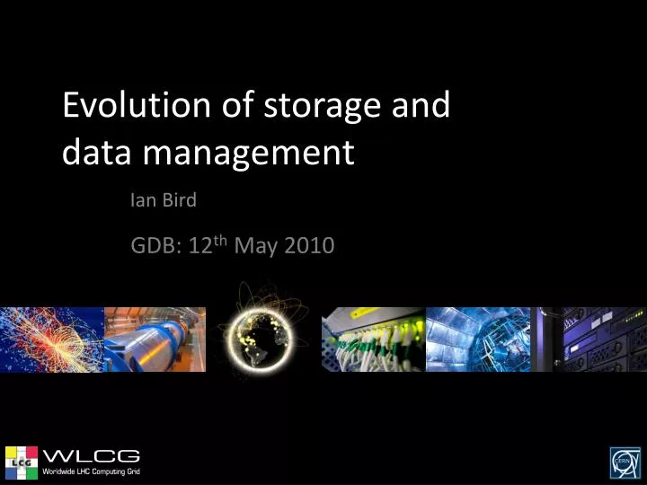 evolution of storage and data management