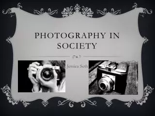 Photography in Society