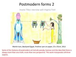 Postmodern forms 2
