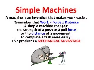 Simple Machines