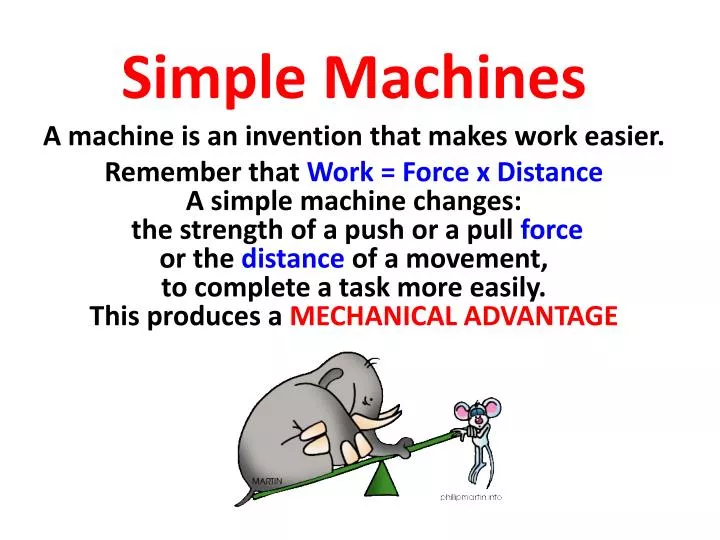 simple machines