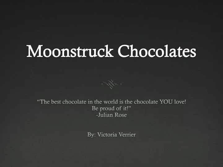 moonstruck chocolates