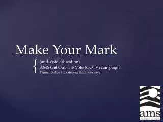 Make Your Mark