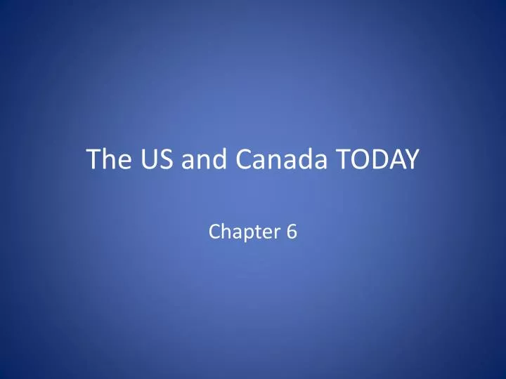 the us and canada today