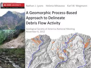 A Geomorphic Process-Based Approach to Delineate Debris Flow Activity