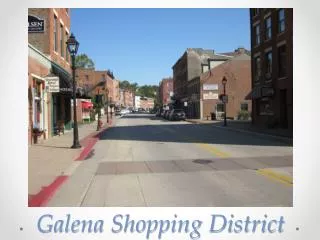 Galena Shopping District