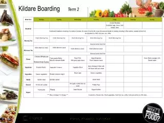 Kildare Boarding Term 2