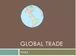 Global Trade - slide 1